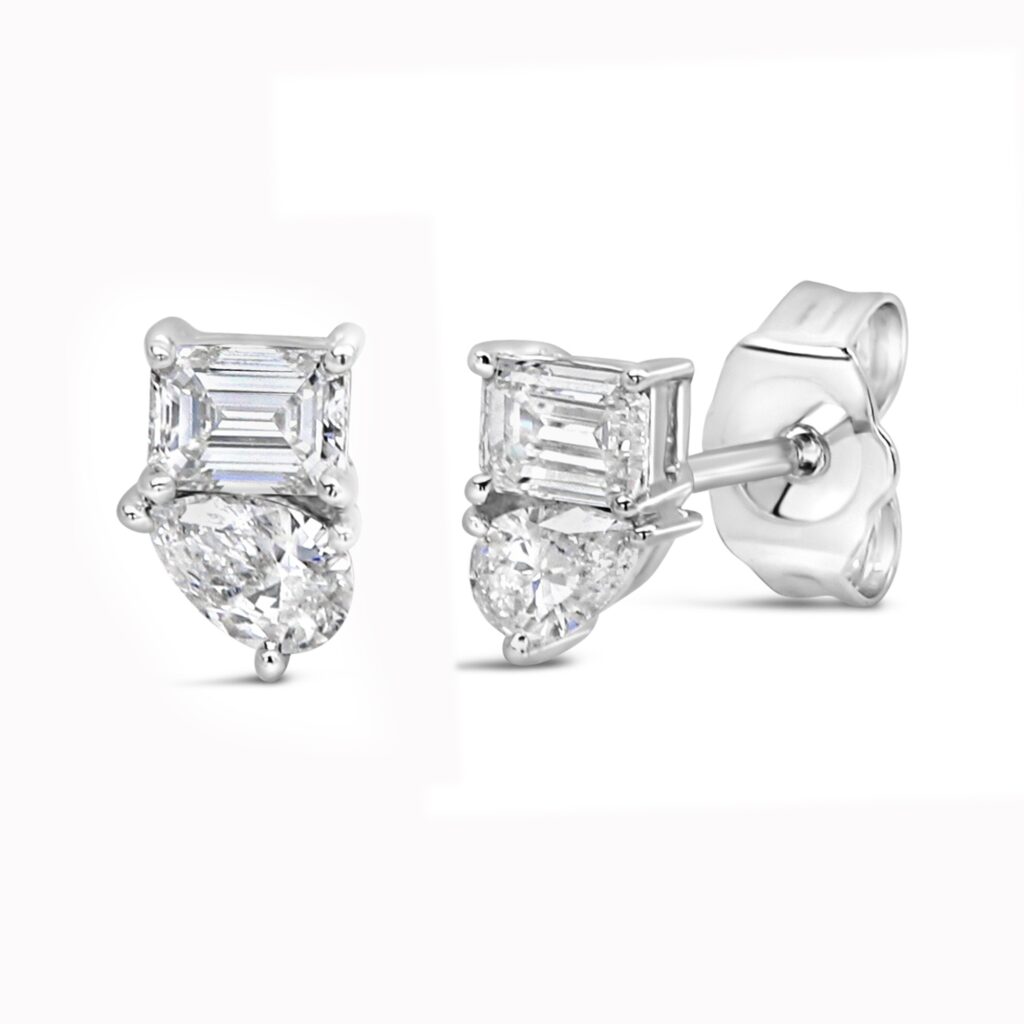 Partner Stunt Earrings in Silver