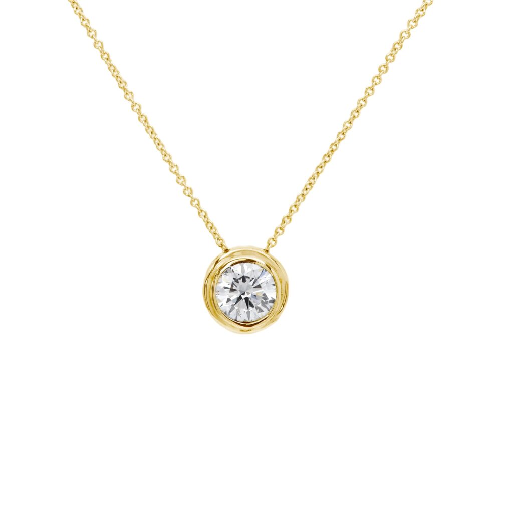 Hit Zero Necklace in Gold